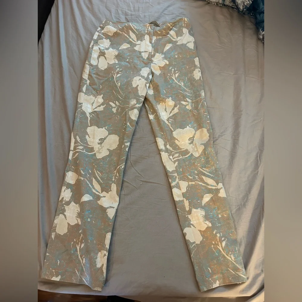 Floral Patterned Pants - Picture 1 of 1